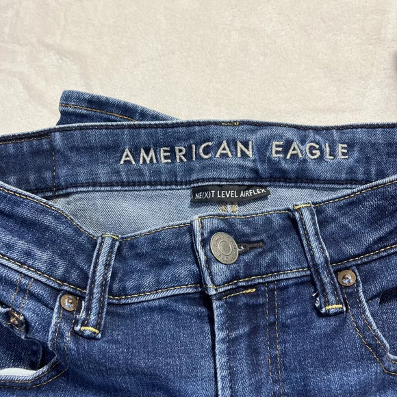 AMERICAN EAGLE Mens Ne(x)t Level Airflex Slim Jeans Blue 31 x 30 - Picture 9 of 16